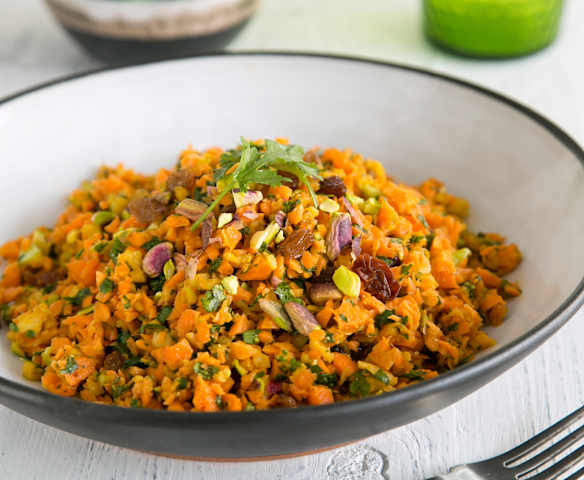 Spiced carrot salad