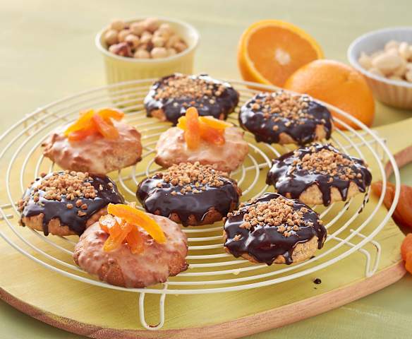 Aprikosen-Lebkuchen (pastas de frutos secos y especias)