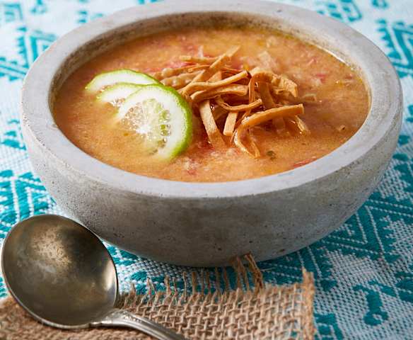 Soupe au citron vert