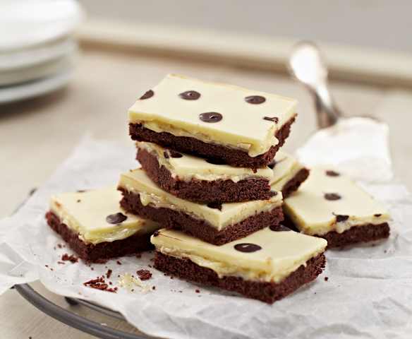 Schokoladen-Karamell-Shortbread Schokoladen-Karamell-Shortbread