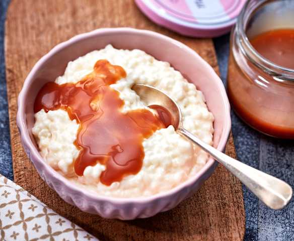Riz au lait caramel