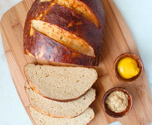 Sourdough Pretzel Bread Sourdough Pretzel Bread