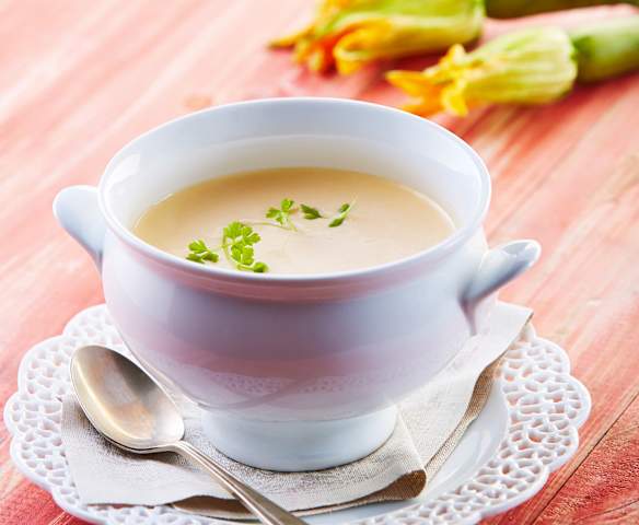 Crema de flor de calabaza