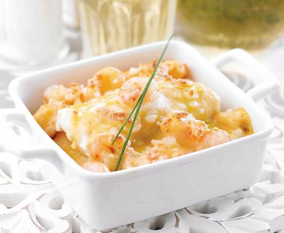Pescada com camarão à Ogando