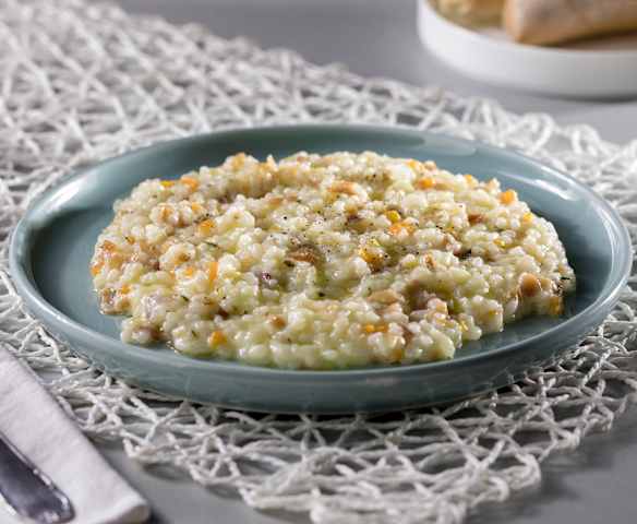 Risotto rosmarino e speck