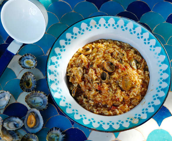 Arroz de lapas