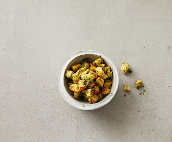 Dill-Croutons