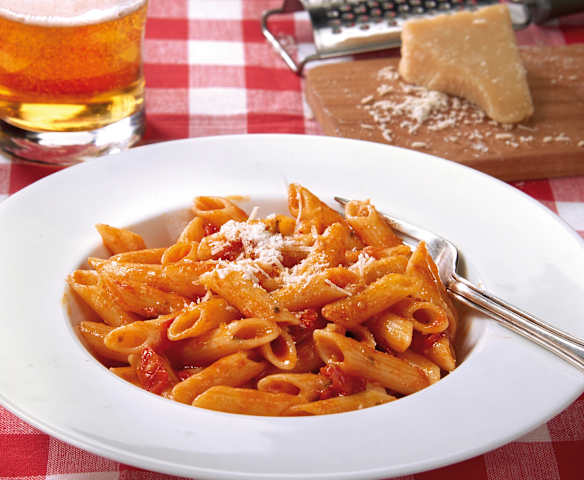 Pennette all'arrabbiata veloci