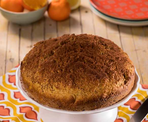 Torta integrale al profumo di agrumi
