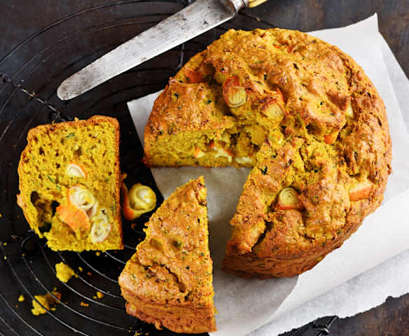 Cake au surimi et à la courgette