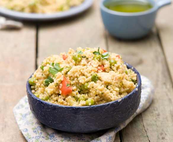 Marokański kuskus z warzywami