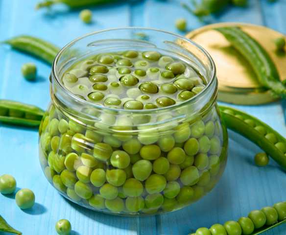 Piselli al naturale