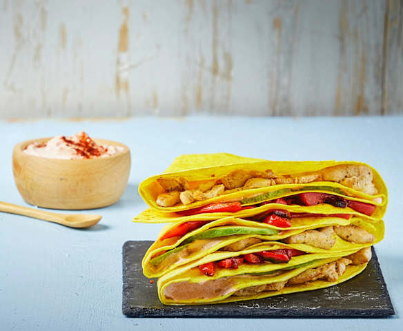 Tortilla hack alla curcuma