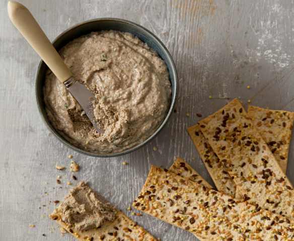 Mixed mushroom pâté
