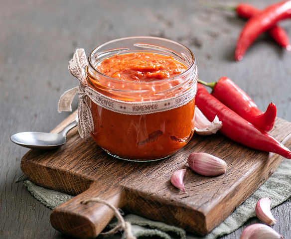 Salsa de pimiento rojo