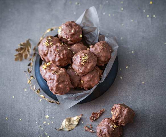 Rochers feuilletés au praliné