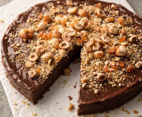 No Bake Nutella Cheesecake