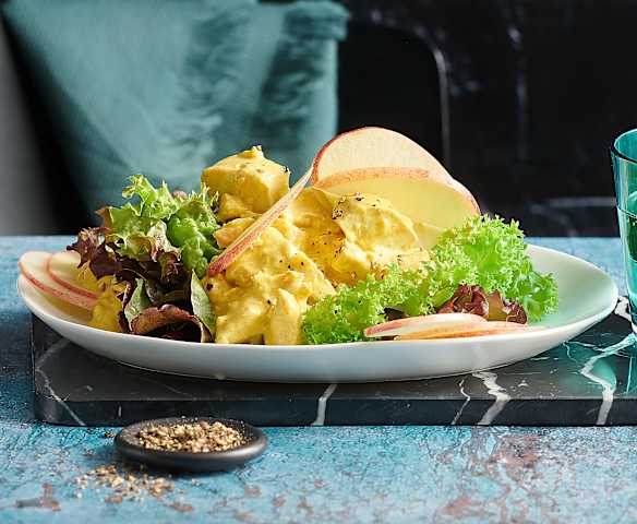 Poulet-Curry-Salat (2 Portionen)