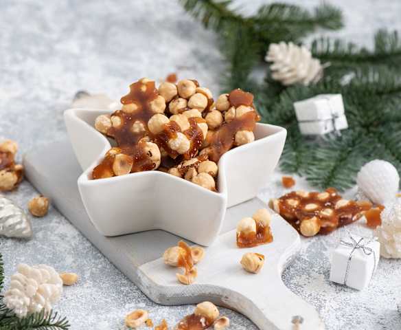 Orzechy laskowe w karmelu