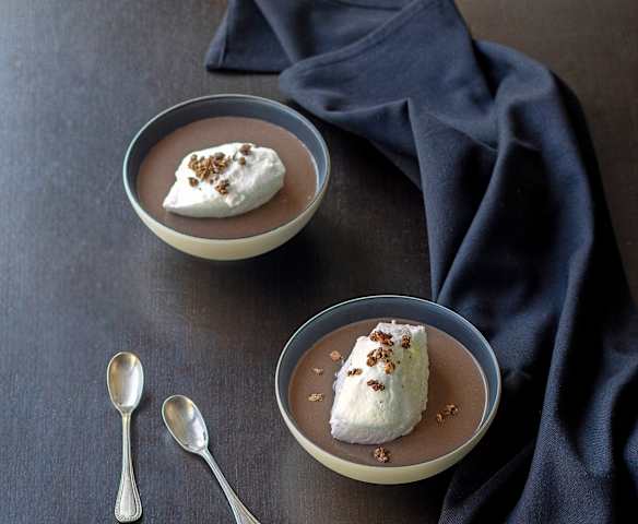 Iles flottantes au chocolat