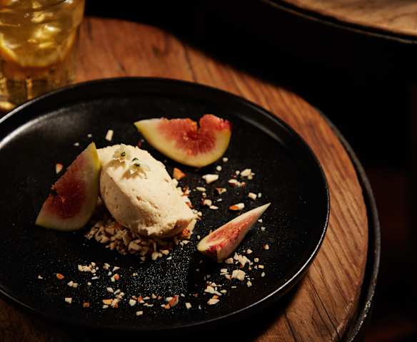 无花果百利甜酒冰淇淋