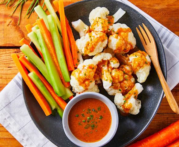 Búfalo wings de coliflor