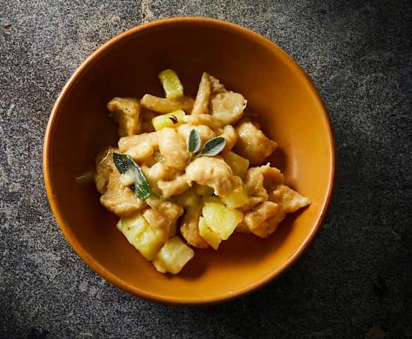 Pizzoccheri bianchi Pizzoccheri bianchi