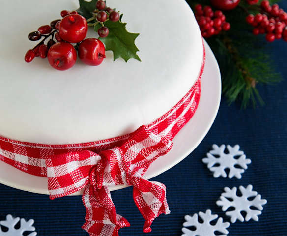 Χριστουγεννιάτικο κέικ