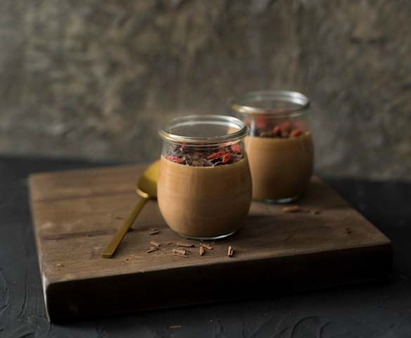 Quark chocolate mousse