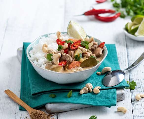 Massaman curry z kurczakiem