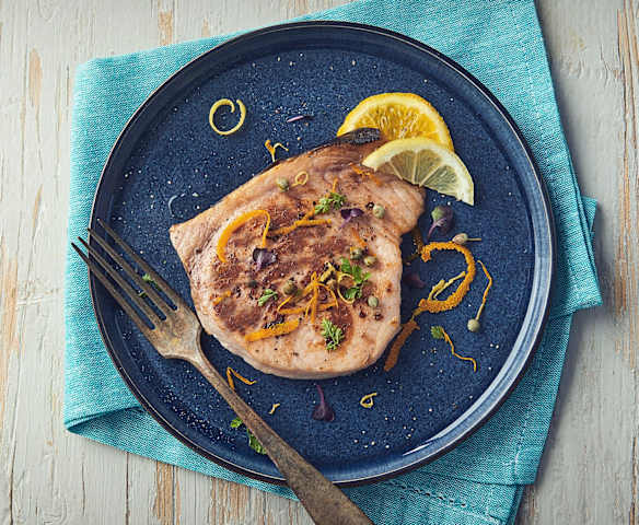 Pesce spada agli agrumi sottovuoto