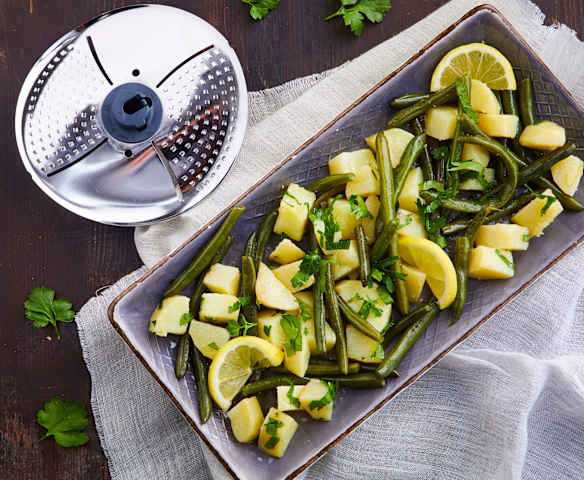 Patate e fagiolini al pesto (TM6)