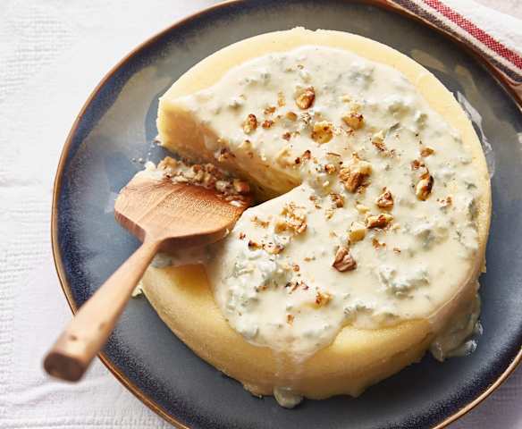 Polenta au gorgonzola