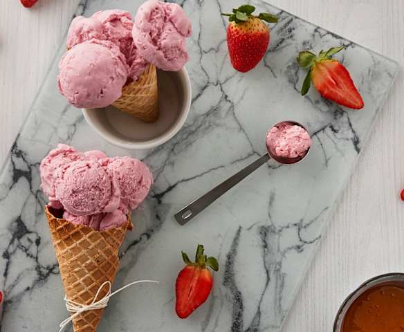 Gelato fragole e miele Gelato fragole e miele