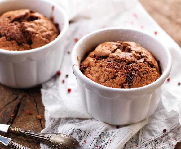 Fondant czekoladowy z czerwonym pieprzem
