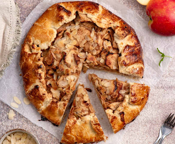 Galette z krojonymi jabłkami (TM6, TM7)
