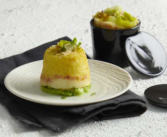 Sformatini patate e porri