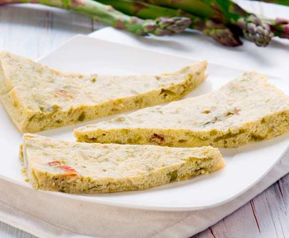 Frittata ze szparagami