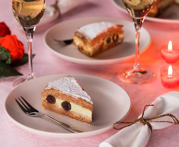 Torta appassionata alle amarene