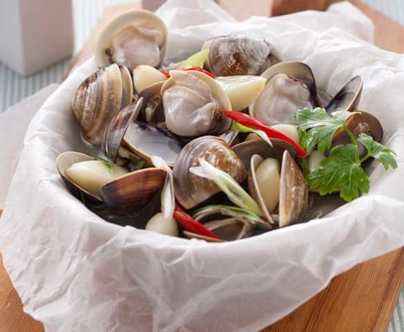 蒜蒸蛤蜊