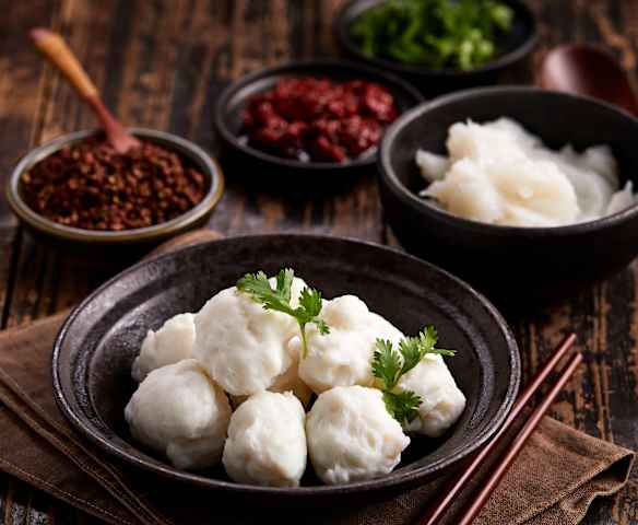 墨鱼丸 墨鱼丸