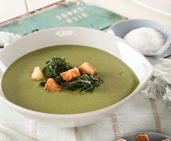 Crema florentina (de espinacas)