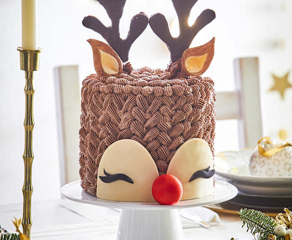 Torta renna al cioccolato