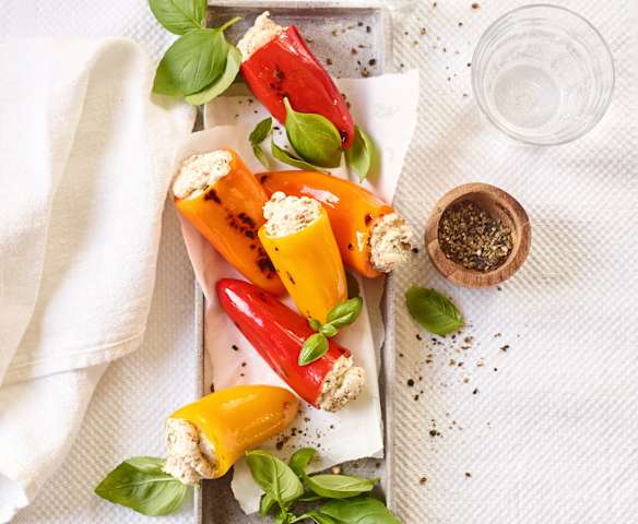 Gefüllte Snackpaprika