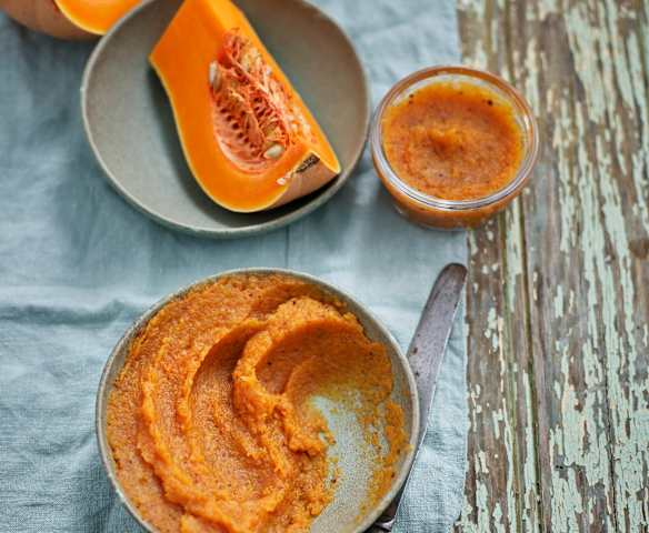 Manteiga de abóbora e especiarias