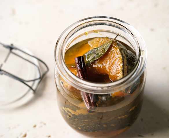 Candied spiced pumpkin