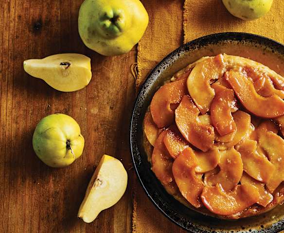 Tarte de outono com marmelo