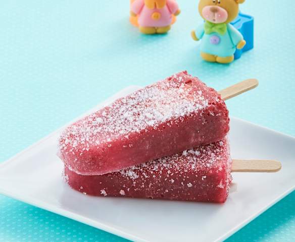 Paleta helada de uva Paleta helada de uva
