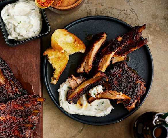 Slow Cooking BBQ-Rippchen