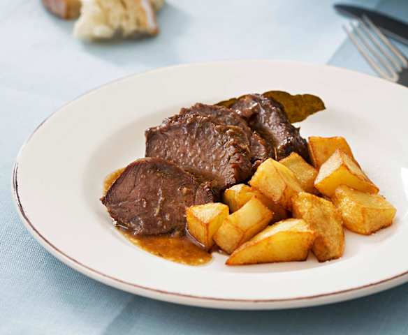 Carrilleras de ibérico en adobo de cerveza negra